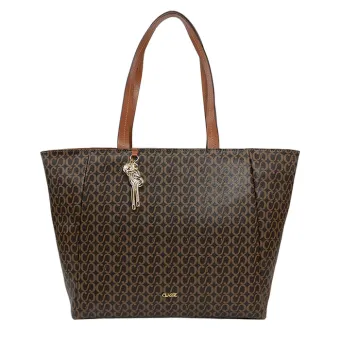 BOLSA SHOPPING CANVAS BAG COURO