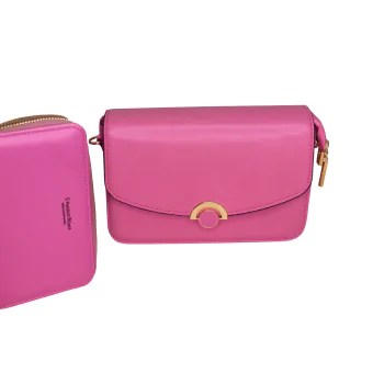 Bolsa Com Carteira Rosa