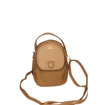 Mochila Feminina pequena  Bege