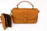 Bolsa Com Carteira Caramelo - Imagem: 1